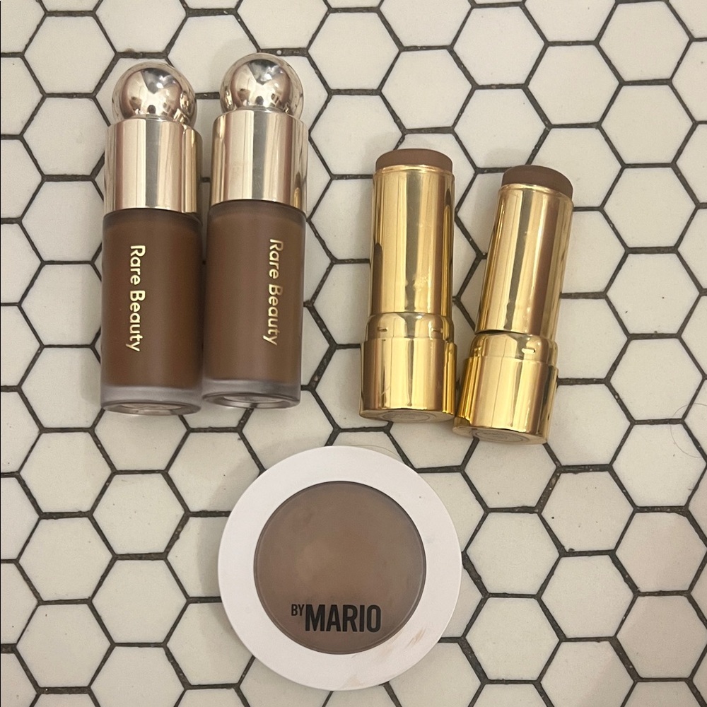 Rare Beauty, Merit, and Makeup By Mario Bronzer